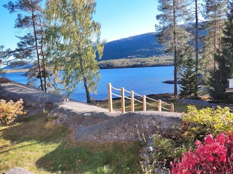 Hytte Ved Vravatnet I Vradal Bagian luar foto