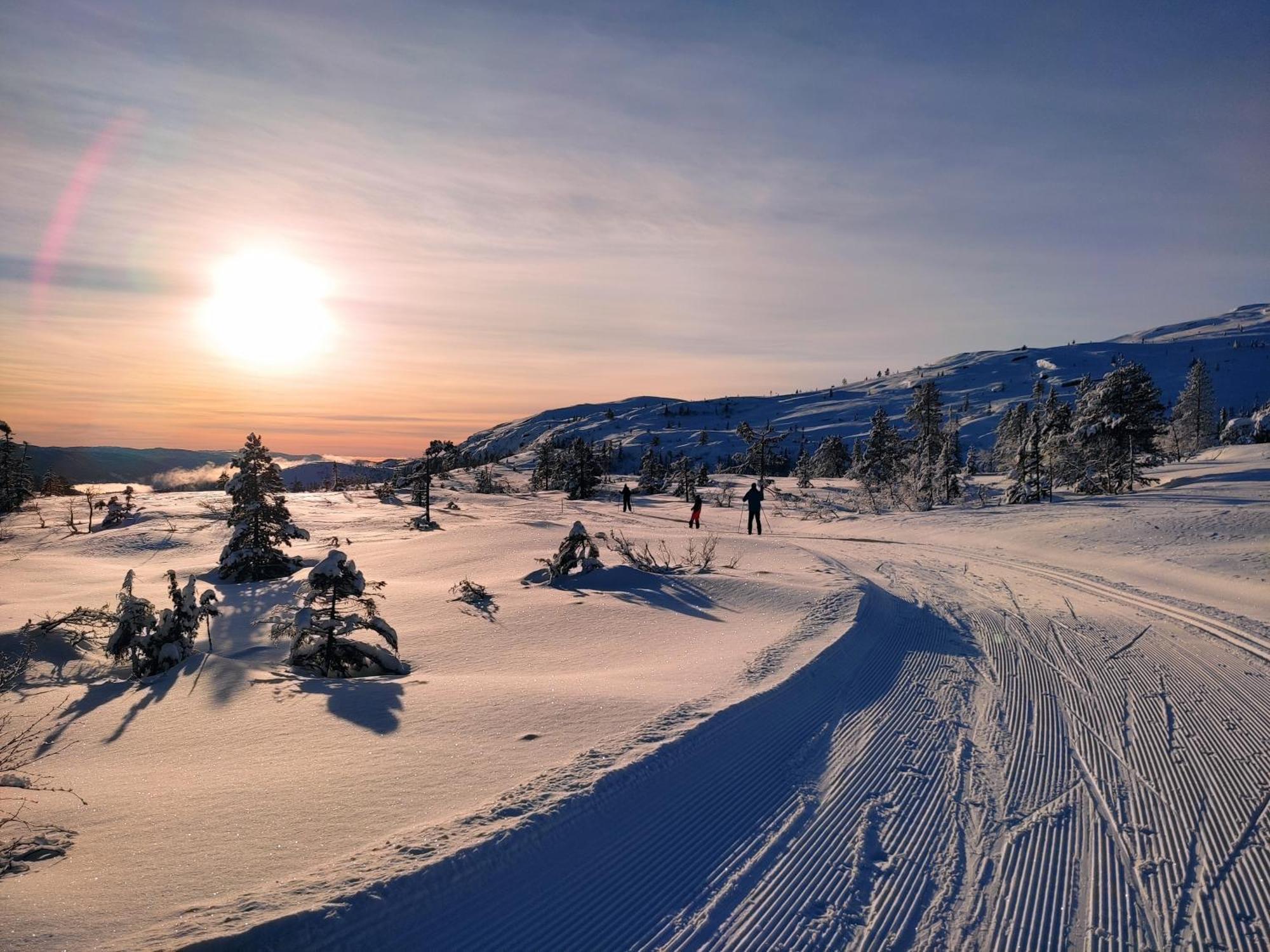 Hytte Ved Vravatnet I Vradal Bagian luar foto